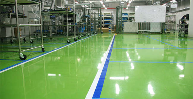 環(huán)氧地板配額，2mm環(huán)氧砂漿地板(圖1)