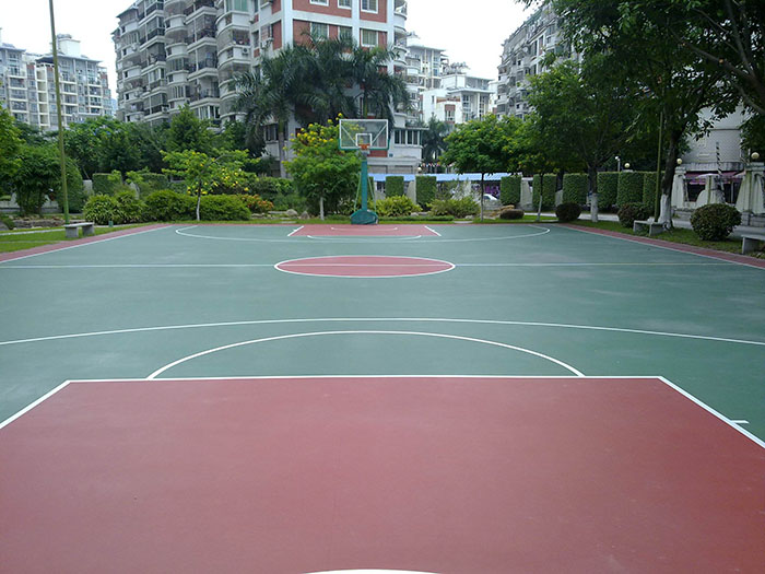 PU/硅PU彈性地坪涂裝