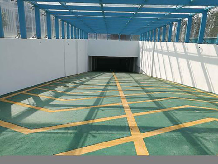 無振動止滑車（坡）道