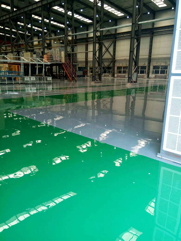 環(huán)氧樹脂砂漿型地坪涂裝