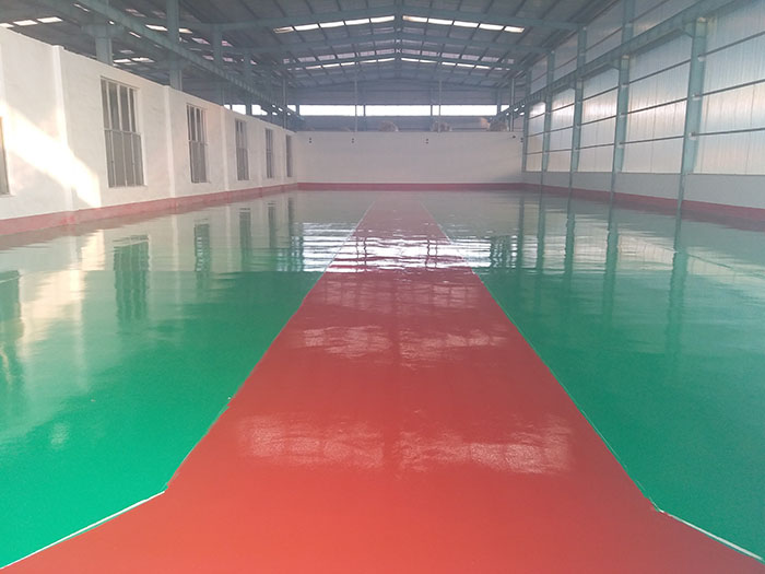環(huán)氧樹脂平涂型地坪涂裝