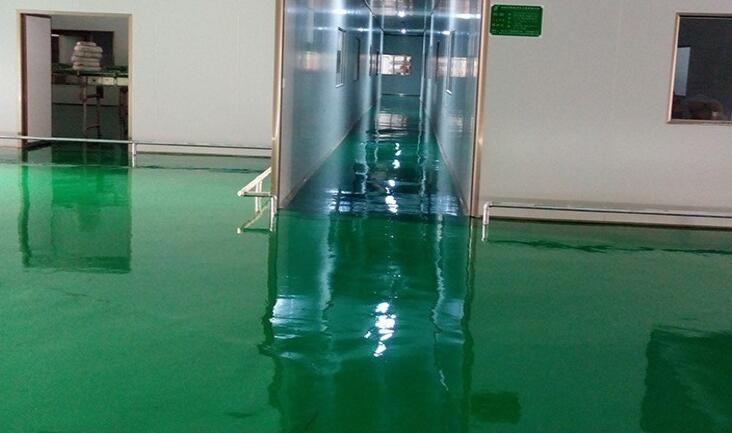 防靜電環(huán)氧地坪完工效果圖